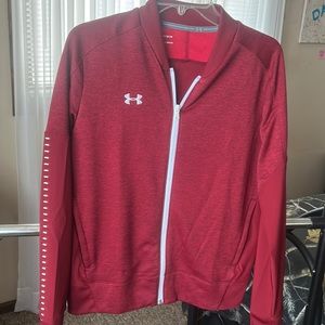 Maroon / Cardinal zip up light jacket